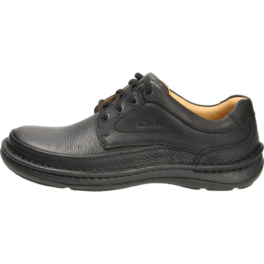 【並行輸入品】Clarks Lace up Shoes, Nature3, Genuine Leather, Men's, Black, 10の画像