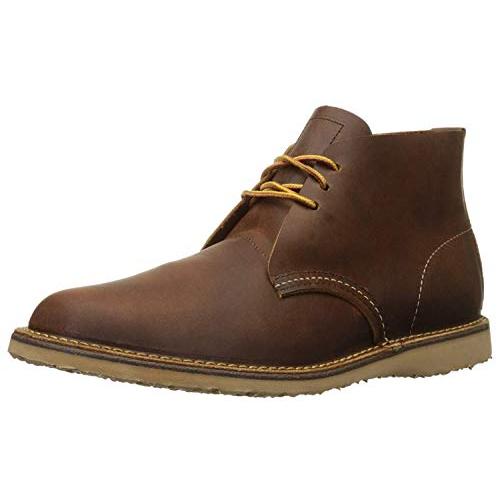 【並行輸入品】Red Wing Heritage メンズ ウィークエンダー チャッカブーツ, 銅製で頑丈。, 10.5 Red Wing Herの画像