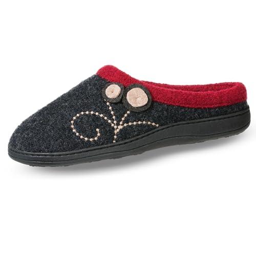 【並行輸入品】Acorn レディース ダラ US サイズ: L カラー: グレー Acorn women's Clog Slippers， Mu_1