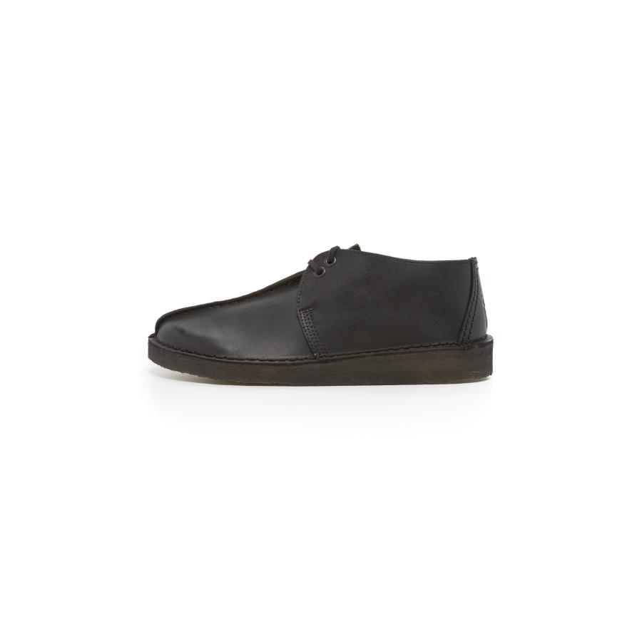 並行輸入品】CLARKS Men's Desert Trek Black Leather 11 M : ABCMall
