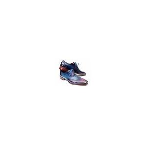 【並行輸入品】ポール・Parkmanメンズブルー&パープルWingtipオックスフォード(ID # 084vx55 ) カラー: ブルー Pauの画像