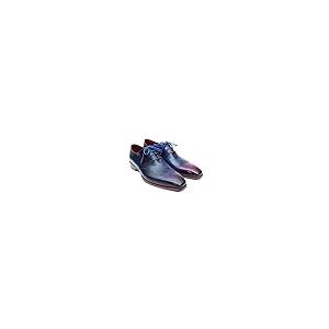 【並行輸入品】ポール・Parkmanメンズブルー&パープルWingtipオックスフォード(ID # 084vx55 ) カラー: ブルー Pauの画像