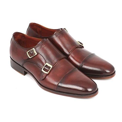 【並行輸入品】[Paul Parkman] メンズ カラー: ブラウン Paul Parkman Men's Cap Toe Double Moの画像