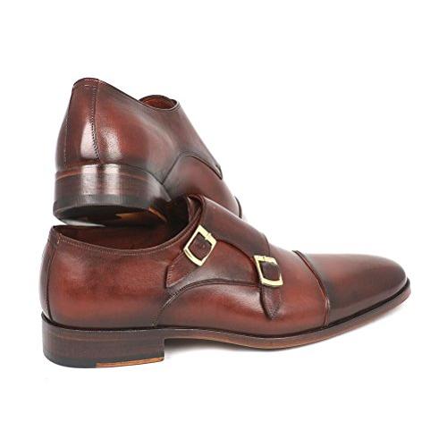 【並行輸入品】[Paul Parkman] メンズ カラー: ブラウン Paul Parkman Men's Cap Toe Double Moの画像