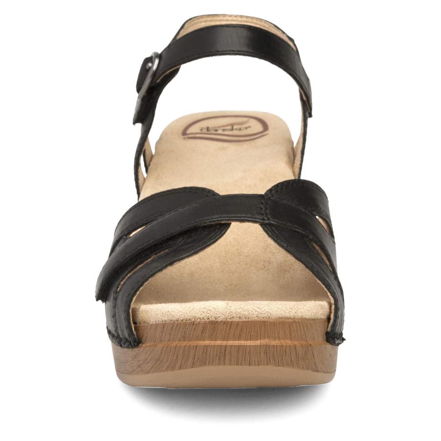 【並行輸入品】Dansko レディース シーズンサンダル US サイズ: 8.5 9 カラー: ブラック Dansko Women's Seasの画像