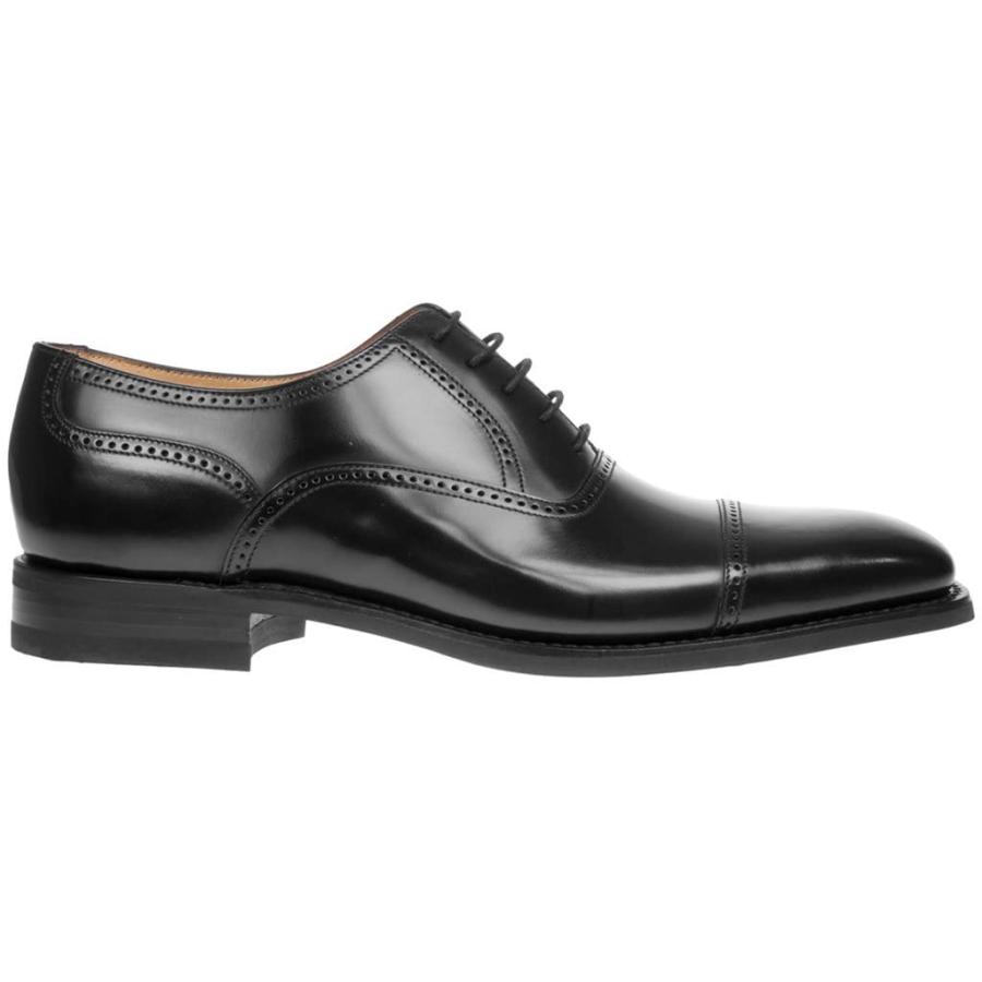 並行輸入品】Loake Mens 263 Leather Black Shoes 8.5 US