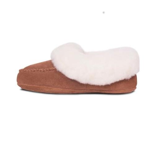 【並行輸入品】Rj's Fuzzies レディース オージーブーティー US サイズ: 7 カラー: ブラウン Cloud Nine Sheepの画像