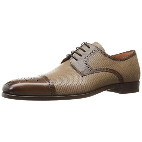 【並行輸入品】Mezlan Men's Moseley Oxford, Dark Brown/Taupe, 11 M USの画像