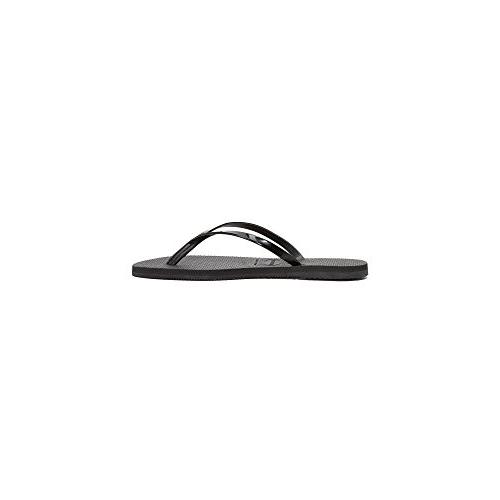 【並行輸入品】Havaianas レディース You メタリック ビーチサンダル US サイズ: 7 8 カラー: ブラック Havaianas_7