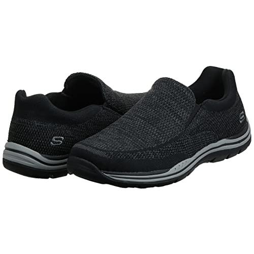 【並行輸入品】Skechers USA Men's Expected Gomel Slip on Loafer,Black,11 2W US S_4
