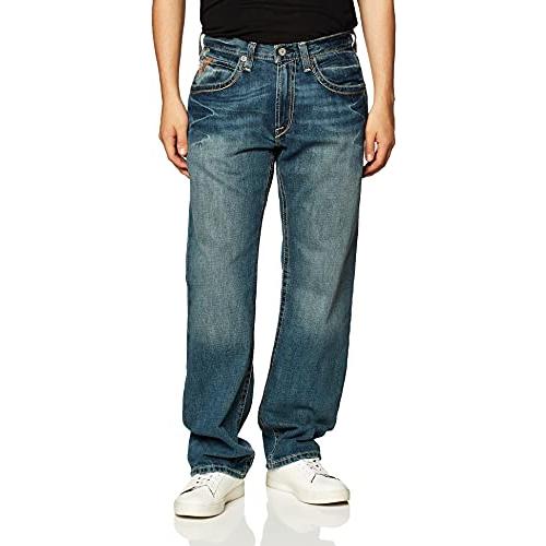【並行輸入品】Ariatメンズm3 Loose Fit Straight Leg Jean カラー: ブルー Ariat Male M3 Loo