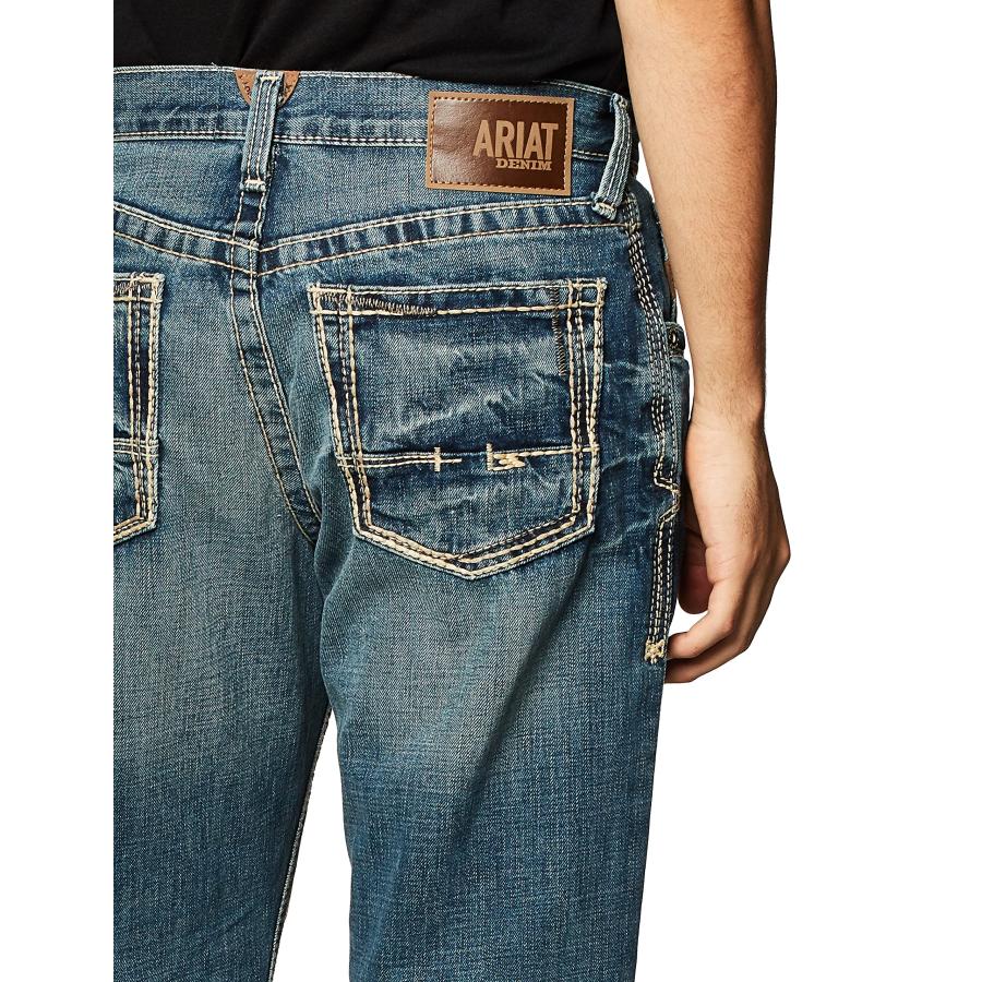 【並行輸入品】Ariatメンズm3 Loose Fit Straight Leg Jean カラー: ブルー Ariat Male M3 Loo