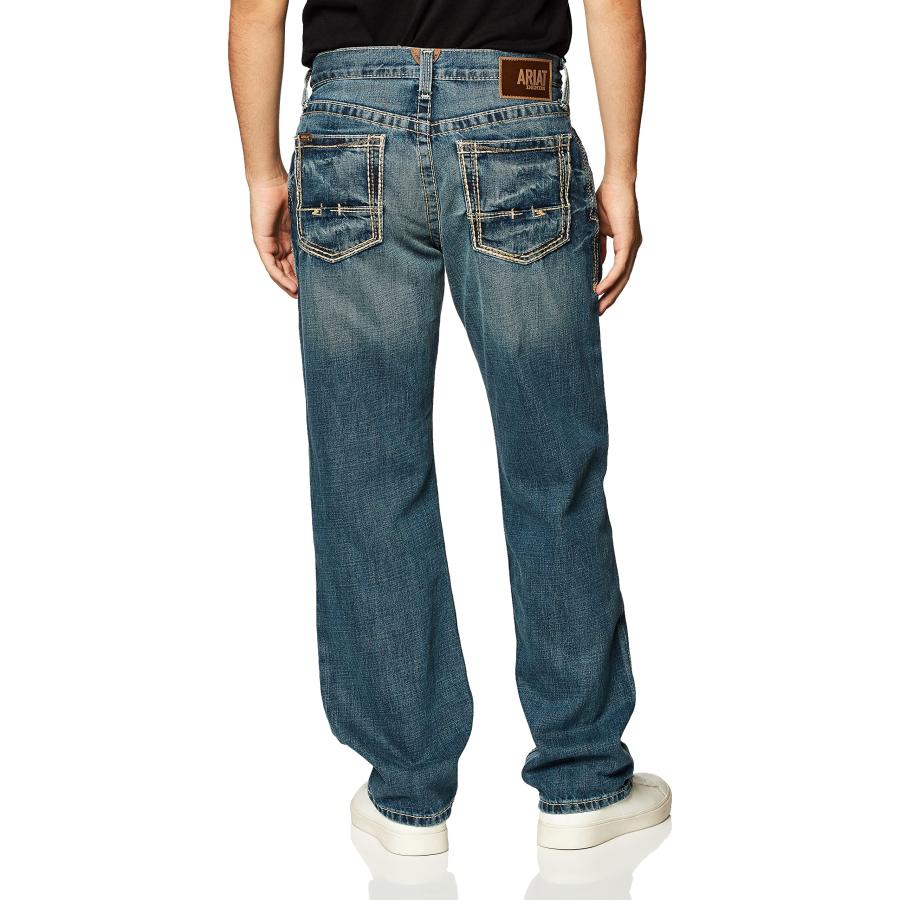 【並行輸入品】Ariatメンズm3 Loose Fit Straight Leg Jean カラー: ブルー Ariat Male M3 Loo