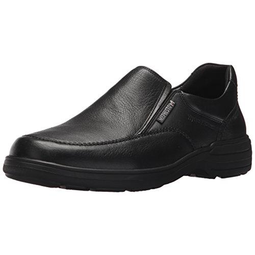 【並行輸入品】[Mephisto] メンズ シューズブラックレザーオンデイビースリップ 12 M米国 ブラックりこ Mephisto Men'sの画像