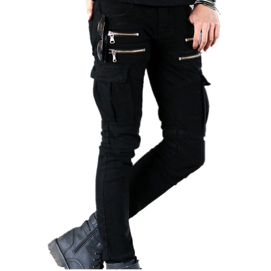 新品・未使用【talkative】TYING Straight Slim 並行輸入品】Into Men's Skinny Distressed Pencil Pants Slim