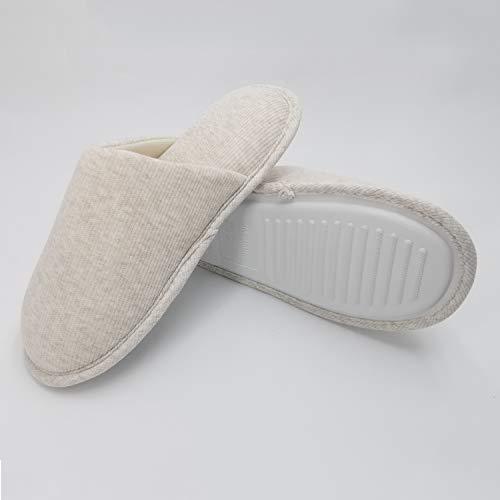 【並行輸入品】ofoot Men and Womens Indoor Memory Foam Cotton Scuff Slippers Sl_7