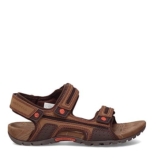 【並行輸入品】Merrell ユニ 大人用 サンドスパー オークサンダル, ダークアース, 13 Merrell Men's Sandspurの画像