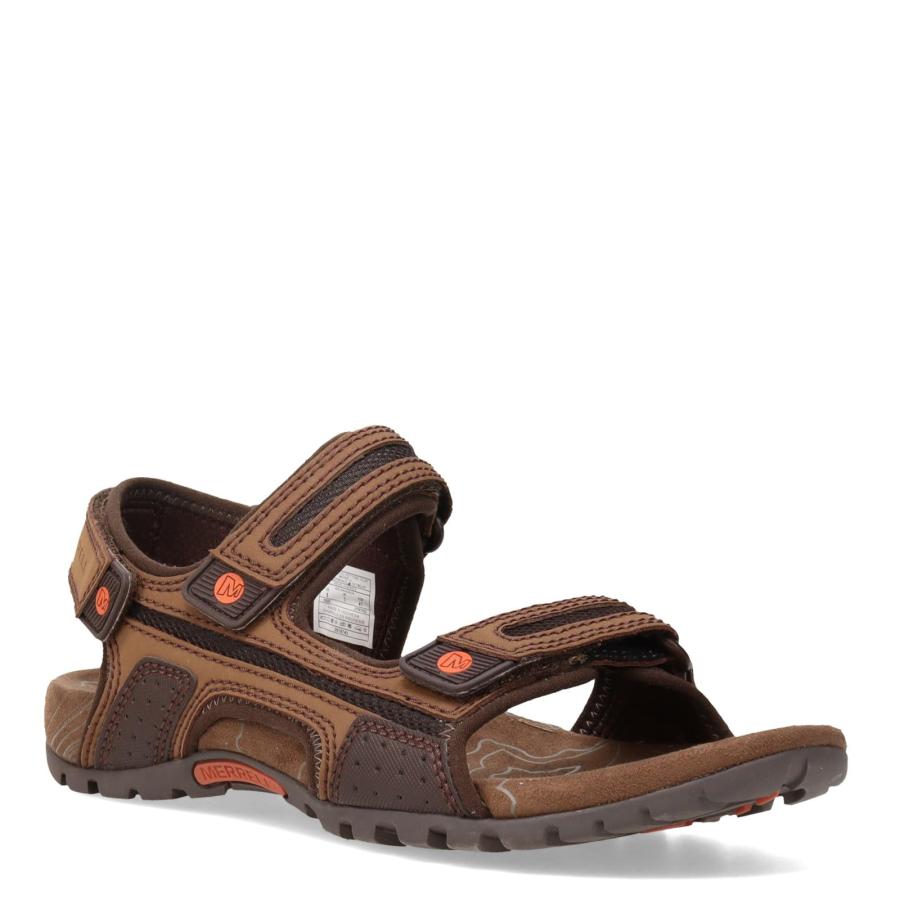 【並行輸入品】Merrell ユニ 大人用 サンドスパー オークサンダル, ダークアース, 13 Merrell Men's Sandspurの画像