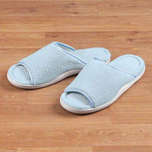 【並行輸入品】[EasyComforts] レディース US サイズ: XL カラー: ブルー EasyComforts Open Toe Teの画像