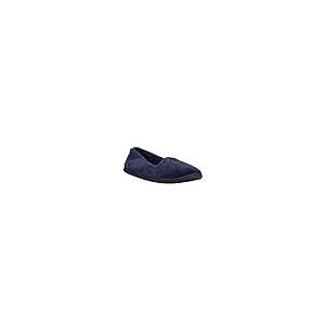 【並行輸入品】Dearfoams Women's Micro Velour Embroidered Closed Back Slippers D_5