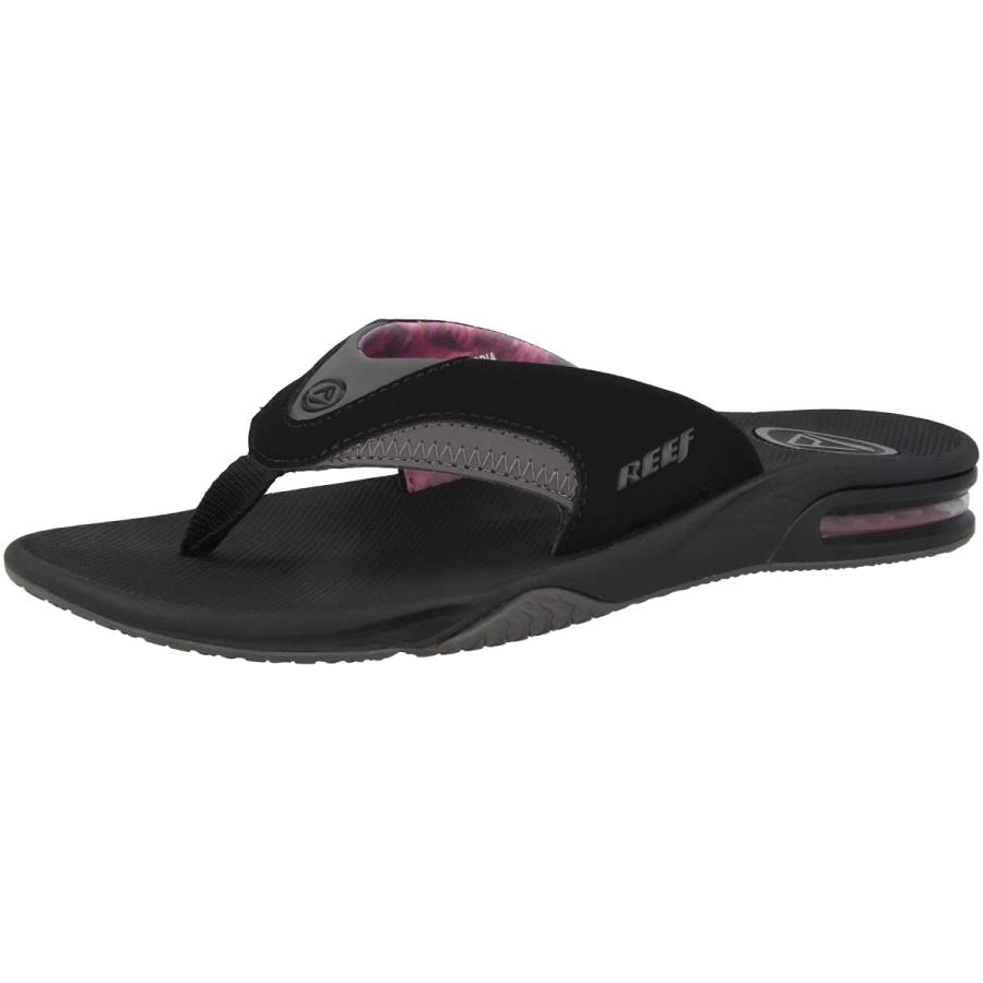 【並行輸入品】[リーフ] Women's Fanning Black/Grey 9M Reef Women's Sandals， Fanni_9