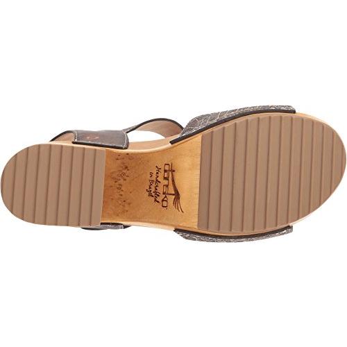 【並行輸入品】Dansko Women's Odele Denim Metallic 41 Regular EU Regular Danskoの画像