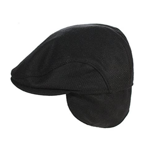 【並行輸入品】Biddy Murphy アイリッシュ ニュースボーイ フラットキャップ メンズ タックアウェイ イヤーフラップ スリムフィット_3