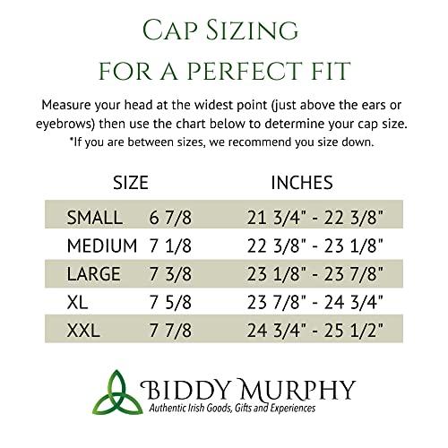 【並行輸入品】Biddy Murphy アイリッシュ ニュースボーイ フラットキャップ メンズ タックアウェイ イヤーフラップ スリムフィット_6