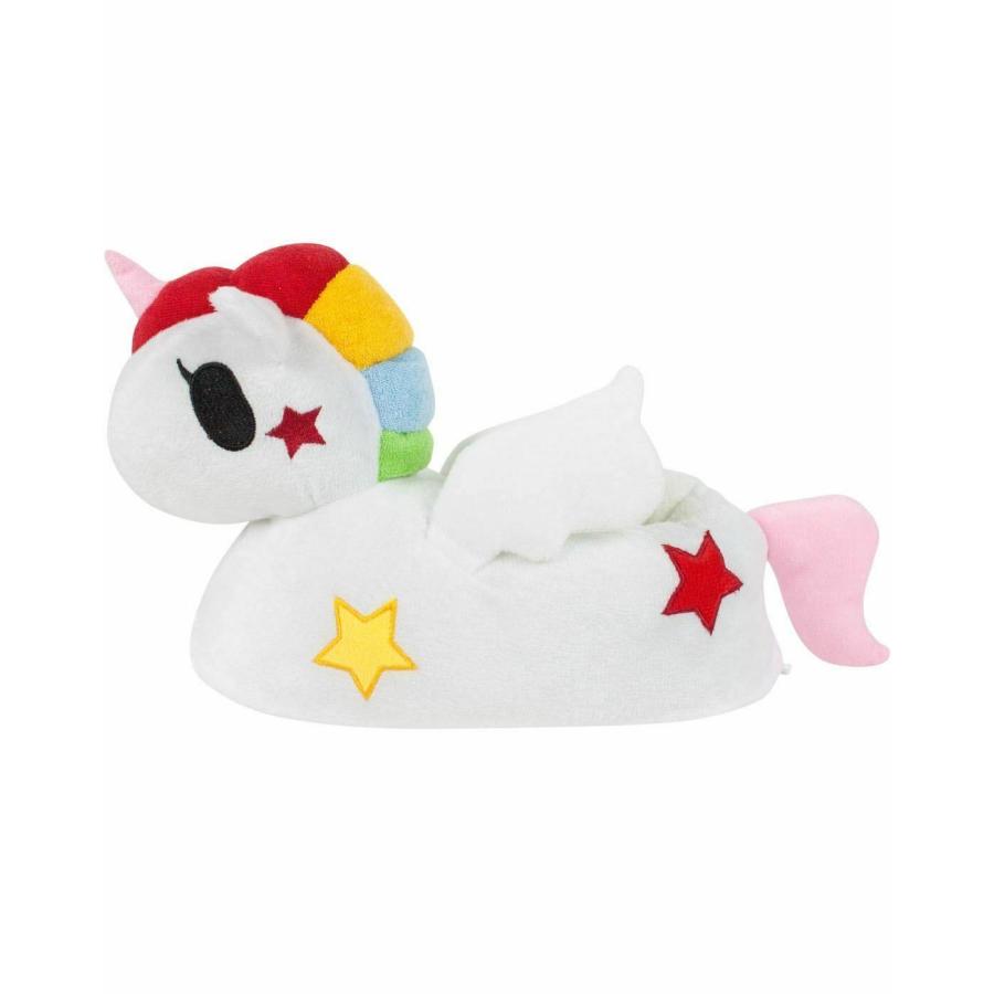 【並行輸入品】3D Cartoon Unicorn Animal Novelty Soft Plush Women's Slip On Sli_9
