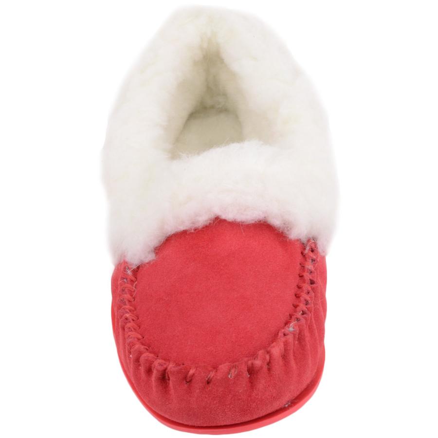 【並行輸入品】SNUGRUGS レディース カラー: レッド SNUGRUGS Womens Luxury Lambswool Suede Mo_3