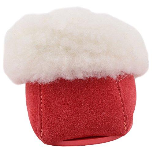 【並行輸入品】SNUGRUGS レディース カラー: レッド SNUGRUGS Womens Luxury Lambswool Suede Mo_7