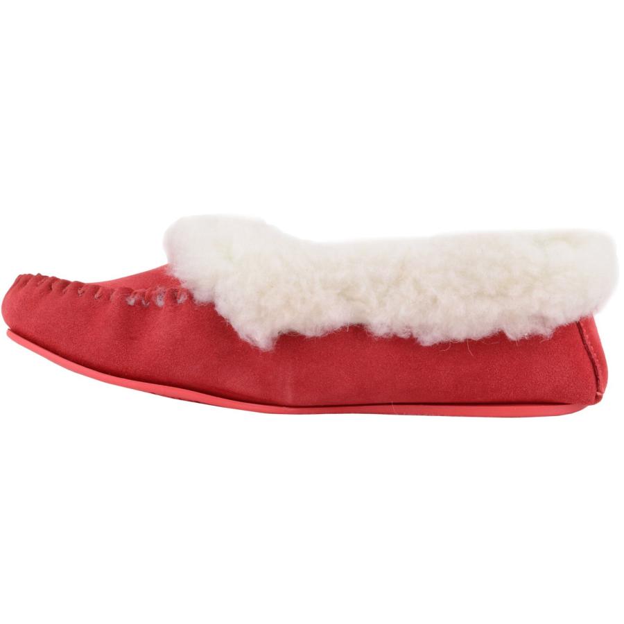 【並行輸入品】SNUGRUGS レディース カラー: レッド SNUGRUGS Womens Luxury Lambswool Suede Mo_9