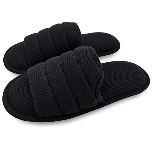 【並行輸入品】[Ofoot] メンズ US サイズ: S カラー: ブラック ofoot Mens Cotton Open Toe House_1
