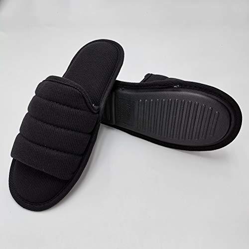 【並行輸入品】[Ofoot] メンズ US サイズ: S カラー: ブラック ofoot Mens Cotton Open Toe House_7