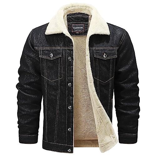 【並行輸入品】HOWON OUTERWEAR メンズ US サイズ: L HOW'ON Men's Plus Cotton Warm Fur C