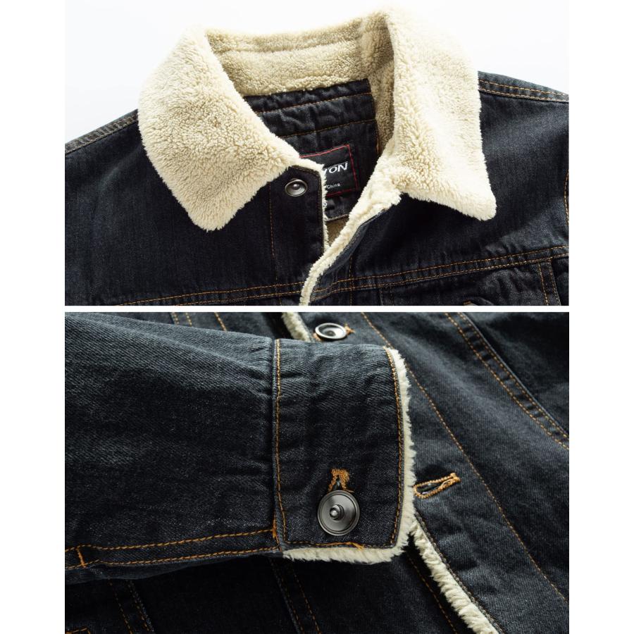 【並行輸入品】HOWON OUTERWEAR メンズ US サイズ: L HOW'ON Men's Plus Cotton Warm Fur C
