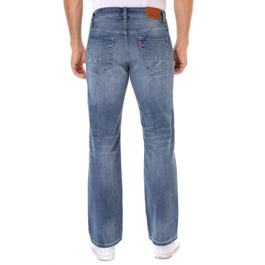 【並行輸入品】Indigo alpha PANTS メンズ US サイズ: W34/L32 カラー: ブルー Indigo alpha Men’