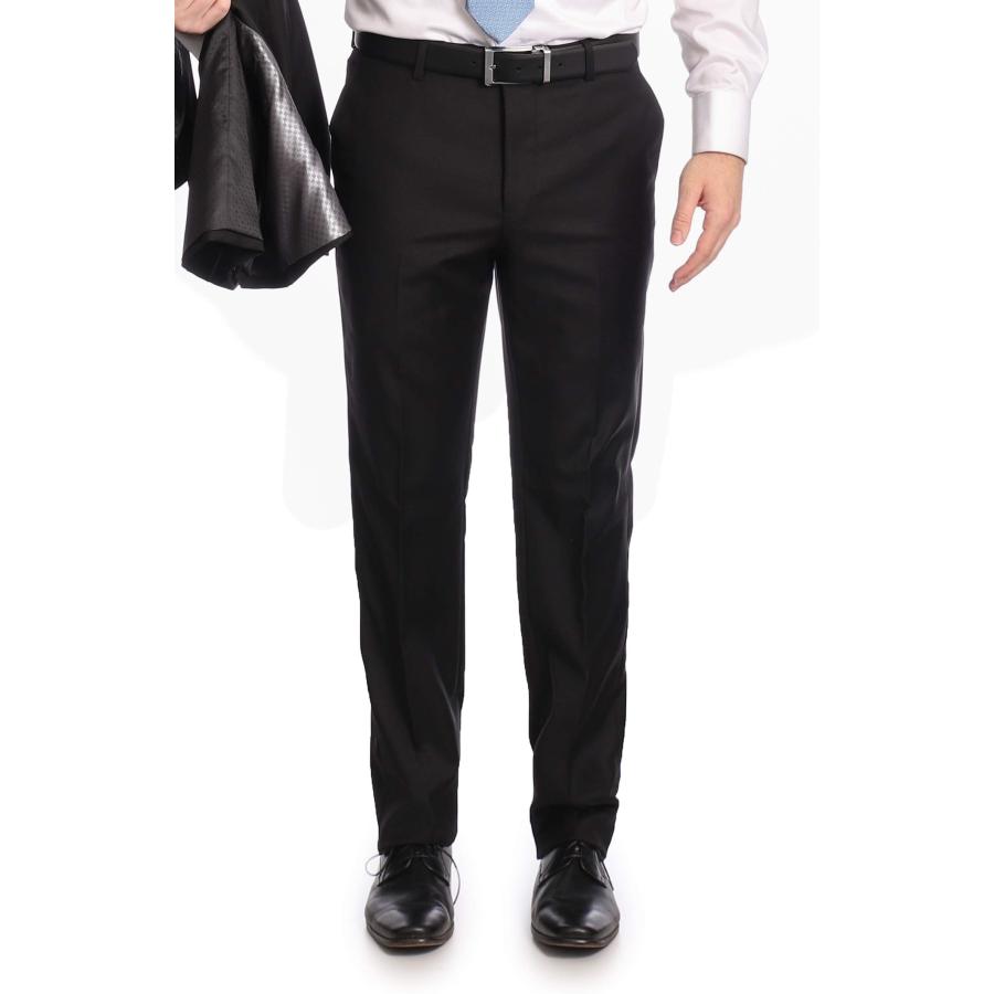 【並行輸入品】The Suit Depot SUIT メンズ カラー: ブラック Mens Classic Fit Two Button 100の画像