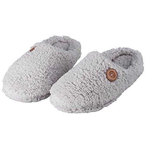 【並行輸入品】Miles Kimball Comfy Sherpa Slippersの画像