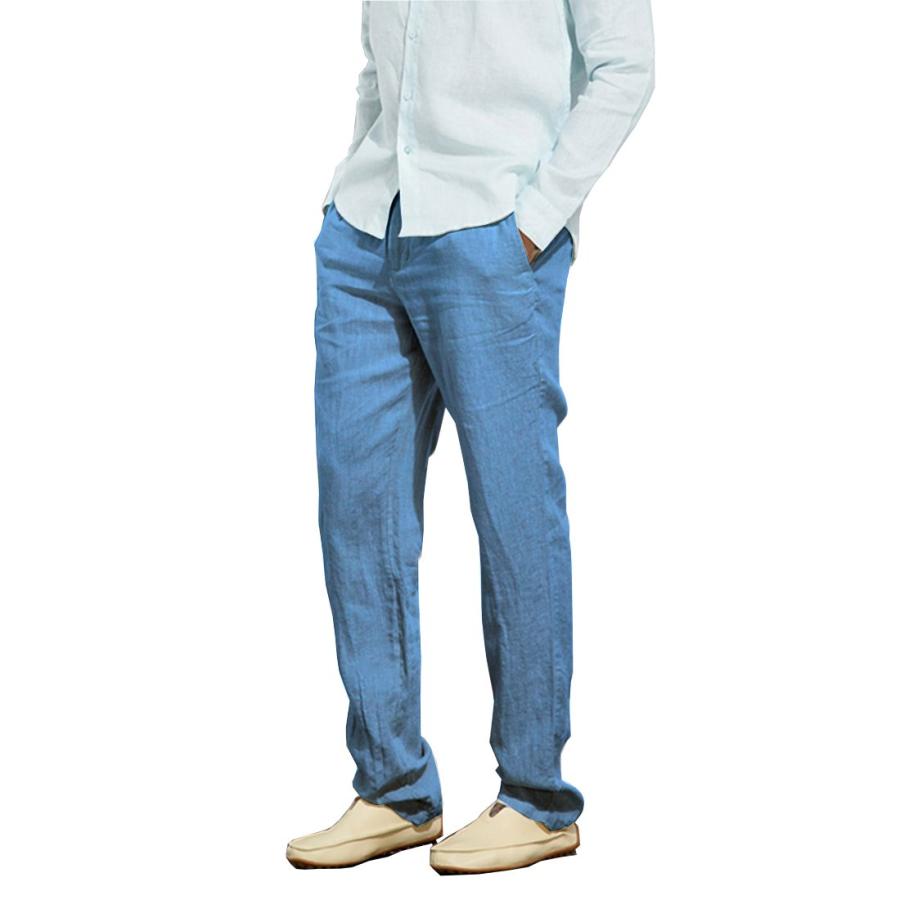 【並行輸入品】Manwan walk PANTS メンズ US サイズ: Large カラー: ブルー Manwan walk Men’s Ca_3