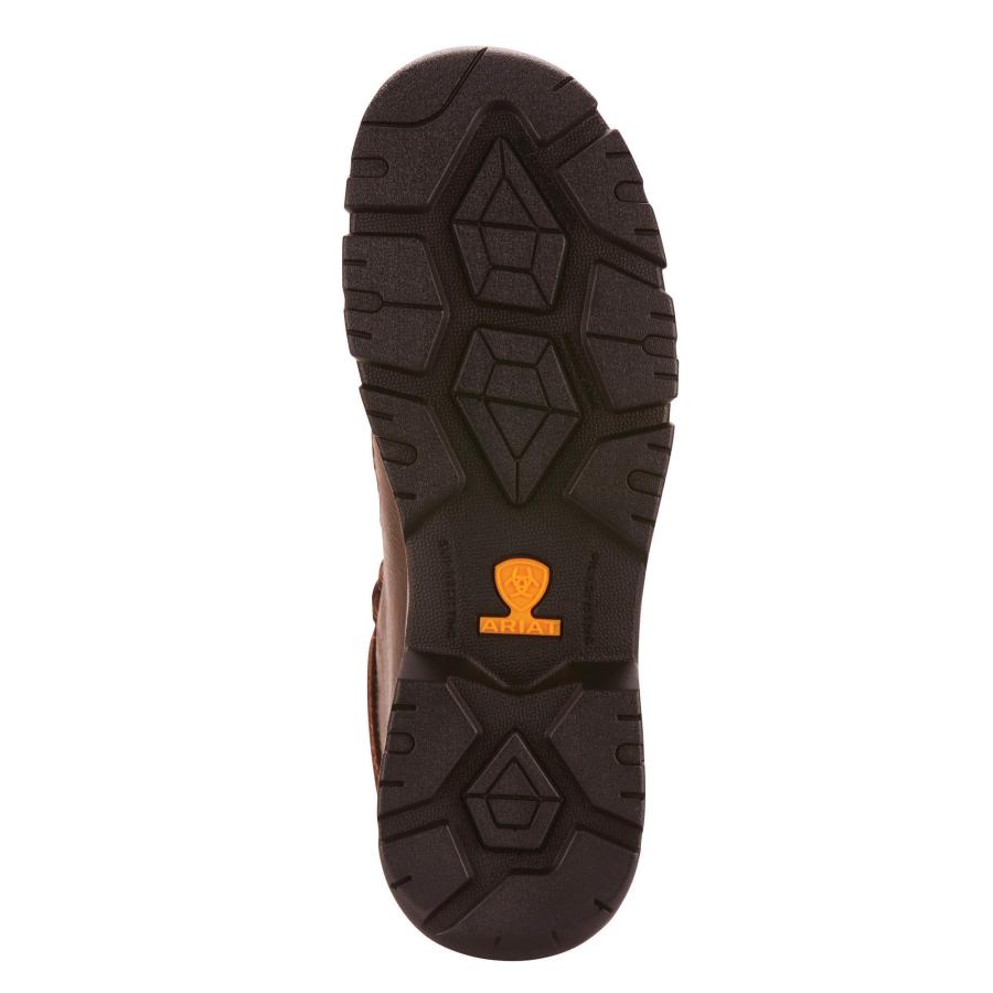 【並行輸入品】ARIAT メンズ ワークウエスタンブーツ US サイズ: 10 カラー: ブラウン Ariat Mens Edge LTE Moの画像