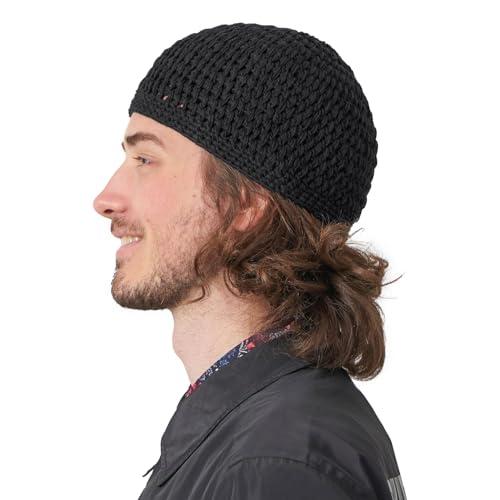 並行輸入品】メンズ コットン ビーニー スカルキャップ かぎ針編み
