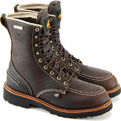 【並行輸入品】Thorogood メンズ 1957シリーズ   8インチ フライウェイ USA 防水 非安全つま先ブーツ US サイズ: 14の画像
