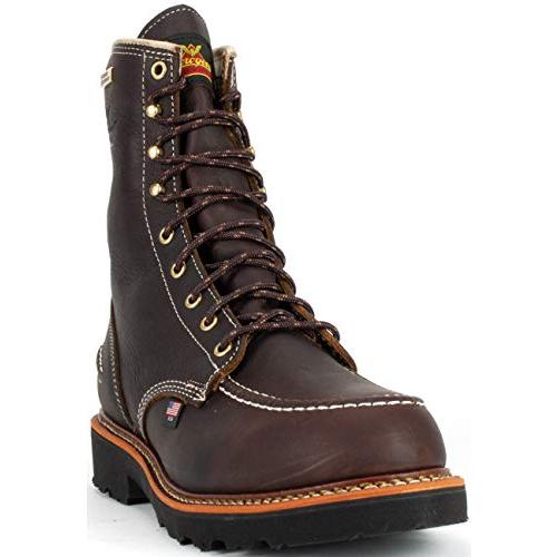 【並行輸入品】Thorogood メンズ 1957シリーズ   8インチ フライウェイ USA 防水 非安全つま先ブーツ US サイズ: 14の画像