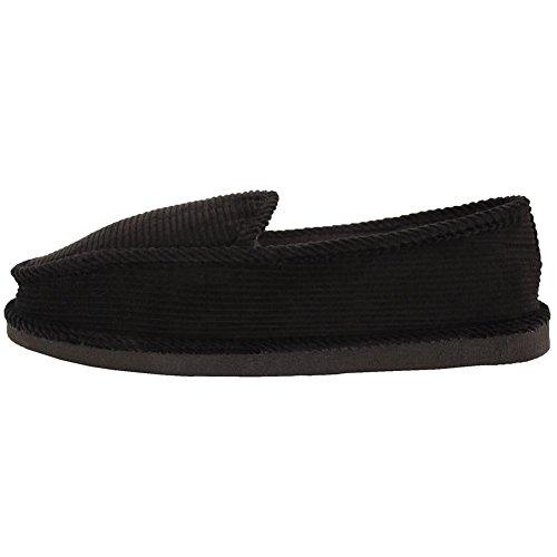 【並行輸入品】Bright メンズ コーデュロイ ハウス スリッパ， ブラック， 11 Bright Men's Corduroy House_7