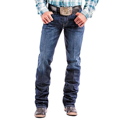 【並行輸入品】Cinch PANTS メンズ US サイズ: 28W x 32L カラー: ブルー Cinch Men's Ian Wester_1