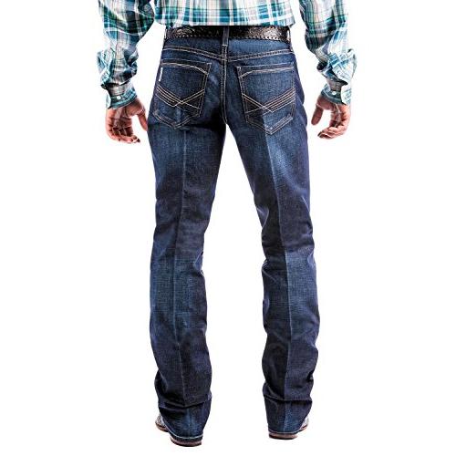【並行輸入品】Cinch PANTS メンズ US サイズ: 28W x 32L カラー: ブルー Cinch Men's Ian Wester_4