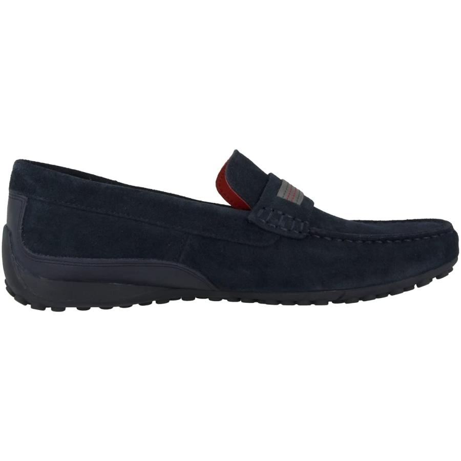 【並行輸入品】GEOX メンズ スネーク 22 スエード ドライビング MOC ローファースタイル, Blue Navy C4002, 12 U_6