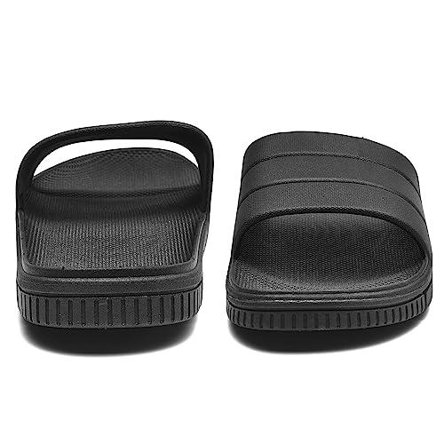 【並行輸入品】clootess シャワースライドシューズ 男女兼用 ホームサンダル バススリッパ 屋内 ハウス プール 大学 寮 滑り止め, ブの画像