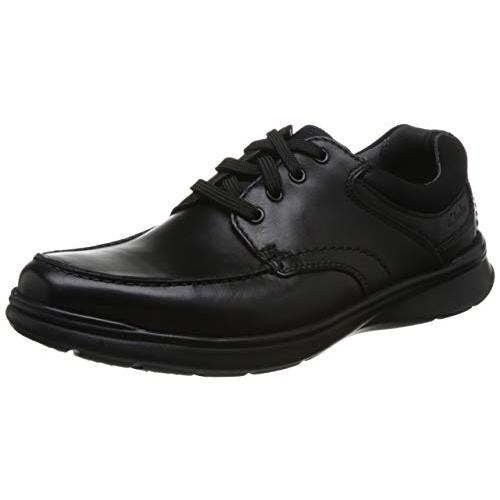 【並行輸入品】Clarks Cotrell Edge Black Smooth Leather   Blk Smooth   8.5 UKの画像